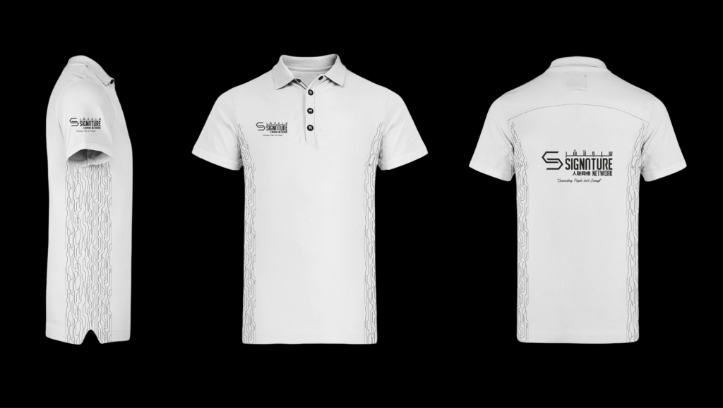 Signature Network White Shirt