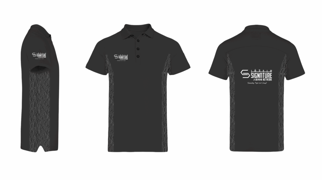 Signature Network Black Shirt